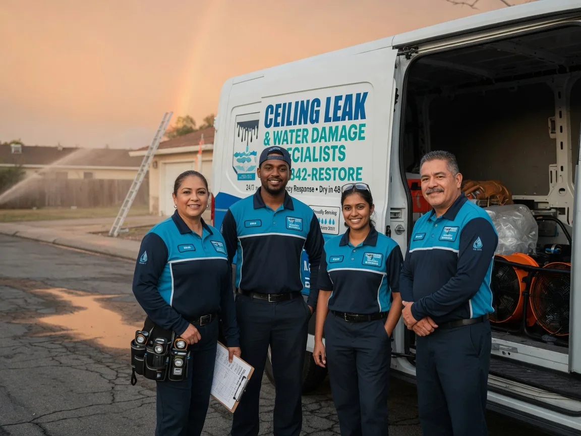 Ceiling Leak Cleanup company in Spavinaw, OK